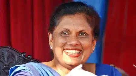 Former President Calls Sri Lanka a Failed State