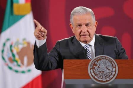 Mexican President Andes Lopez Obrador