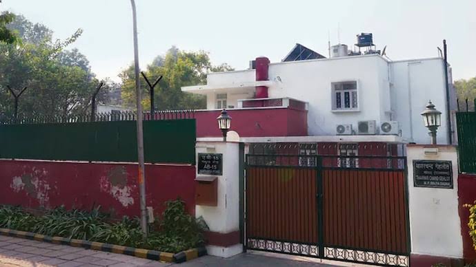 CM Arvind Kejriwal’s residence. 