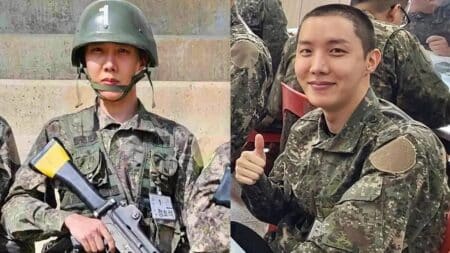 BTS's J-Hope pictures from military training goes viral - Asiana Times
