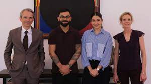 Anushka Sharma and Virat Kohli met France Ambassador - Asiana Times