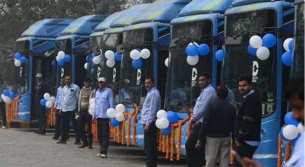 Delhi's new e-buses