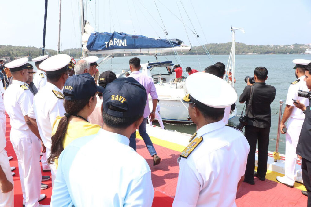 INSV Tarini returns after 188 day voyage - Asiana Times