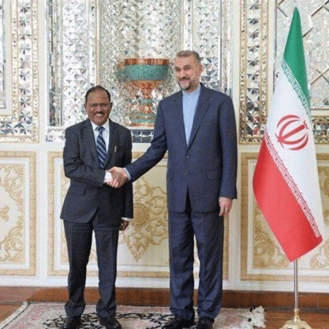 NSA Doval Meets Iran President Ebrahim Raisi - Asiana Times