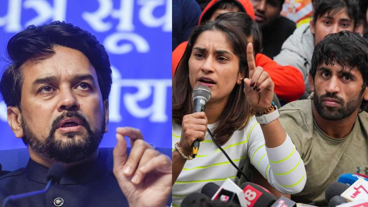 Anurag Thakur said that the wrestlers should stop protesting and have trust in the justice system.