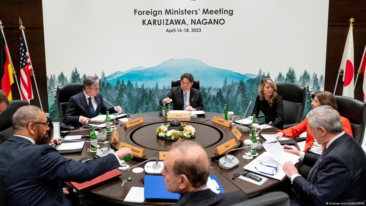 G7 Foreign Ministers Meeting at Nagano