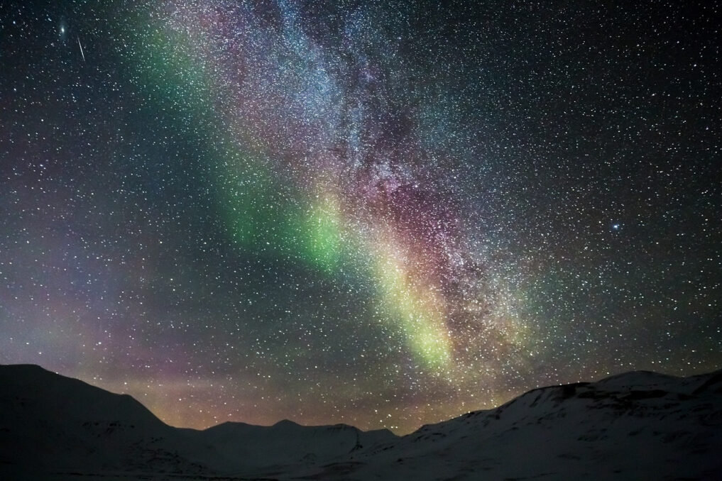 aurora borealis ( Northern lights)