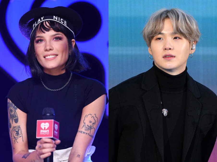 Suga surprises fans with Halsey collaboration  - Asiana Times
