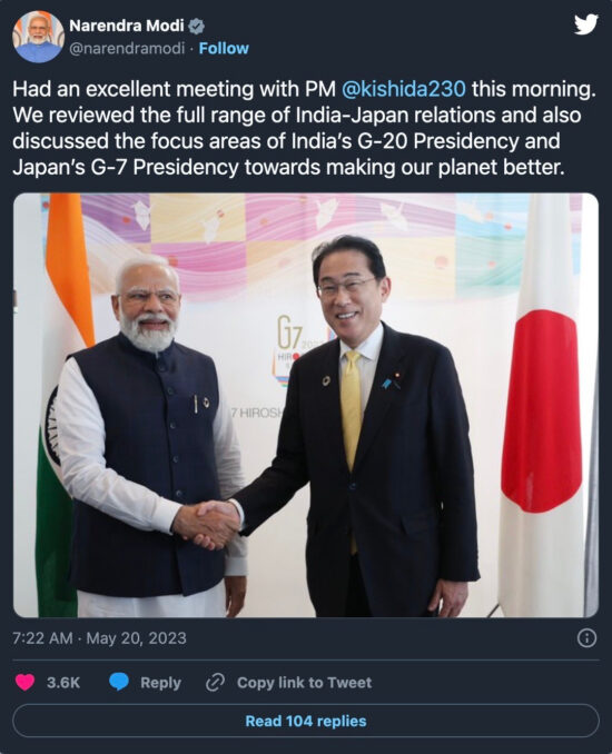 India’s G-20 and Japan’s G-7 : 'making our planet better’ - Asiana Times