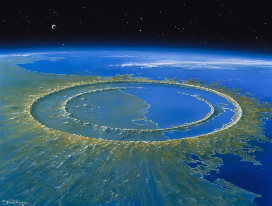 Chicxulub impact, which occurred approximately 66 million years ago