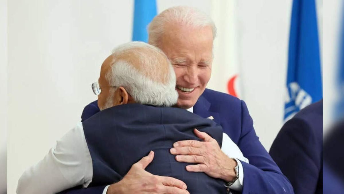 US Prez Joe Biden and PM Modi at Quad Summit 2023