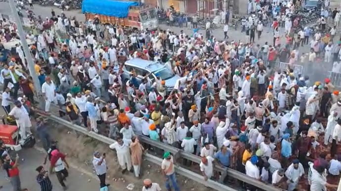 Haryana Farmers Protest at Delhi-Chandigarh Highway - Asiana Times