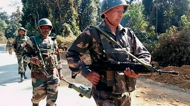 Indian Army in Manipur