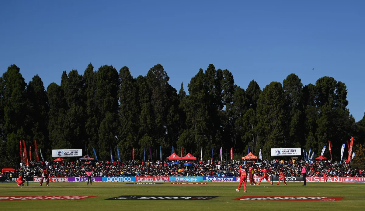 A crucial match of ICC World Cup Qualifiers held at Harare, Zimbabwe.