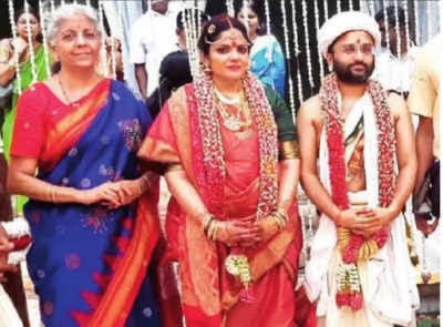 Finance Minister Nirmala Sitharaman’s Daughter’s Simple Home Wedding  - Asiana Times