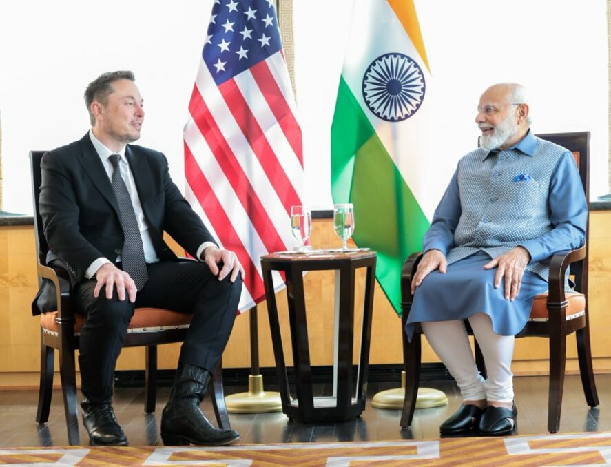 When Modi met Musk - Asiana Times