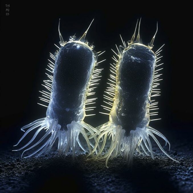 (A microscopic image of early eukaryotes, sourced from The Australian National University) 