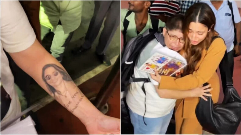 Tamannaah Gets Emotional Seeing Her Face Tattooed on Arms Of a Fan - Asiana Times
