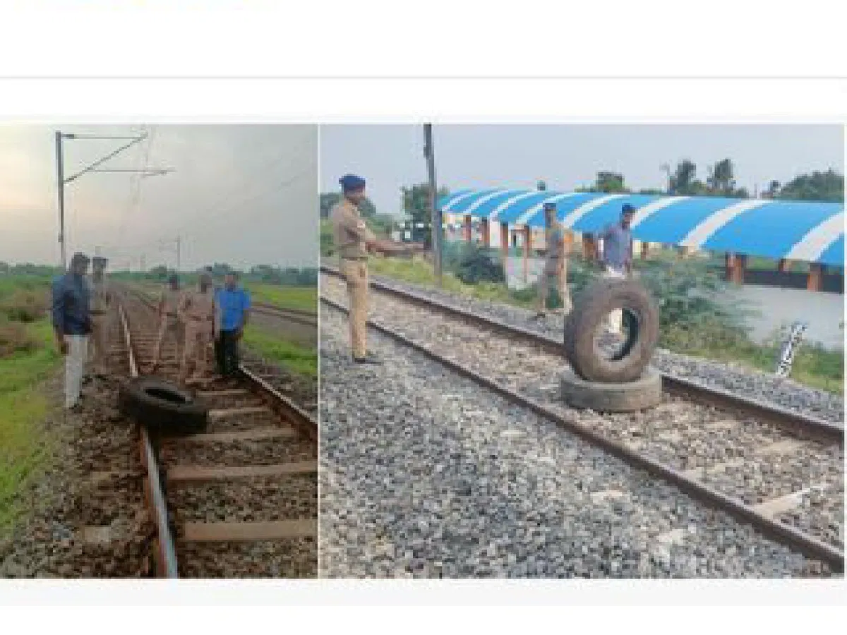 (Image of the tire disaster on the Kanyakumari-Chennai Egmore Express route, sourced from India Today)

