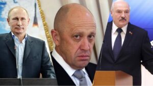 Putin-Prigozhin-Lukashenko Collage