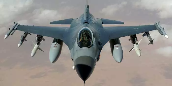 An Image of the American Premiere Fighter Jet, the F-16. Pic: USAF.
