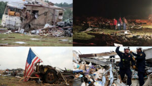 Tornado touchdown in Texas