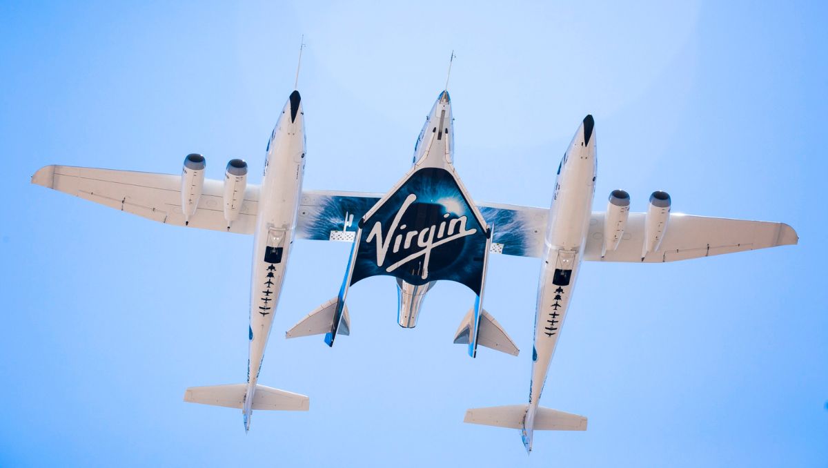 Virgin Galactic Eve, along with Unity in middle