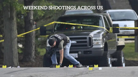 Weekend shootings across US: dozens of people injured, 6 killed - Asiana Times