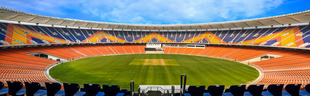 NARENDRA MODI STADIUM, Largest Stadium in the world with a capicity of 1,32,000.