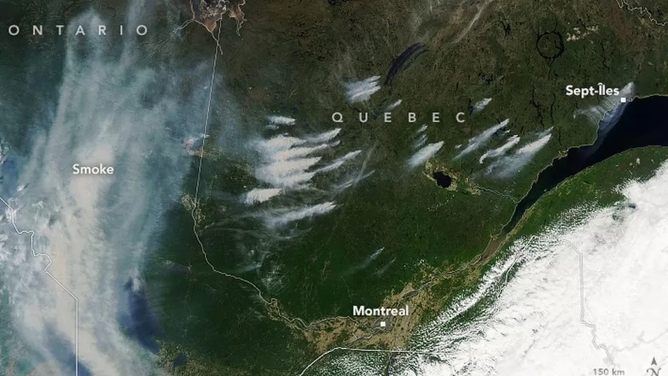 Canada wildfire smoke threatens the world - Asiana Times