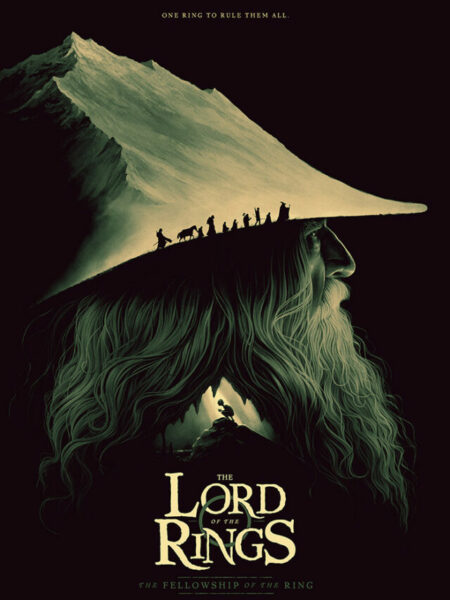 The Lord of the Rings_ The Fellowship of the Ring by Phantom City Creative - Home of the Alternative Movie Poster -AMP-