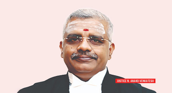This picture shows Justice Venkatesh.