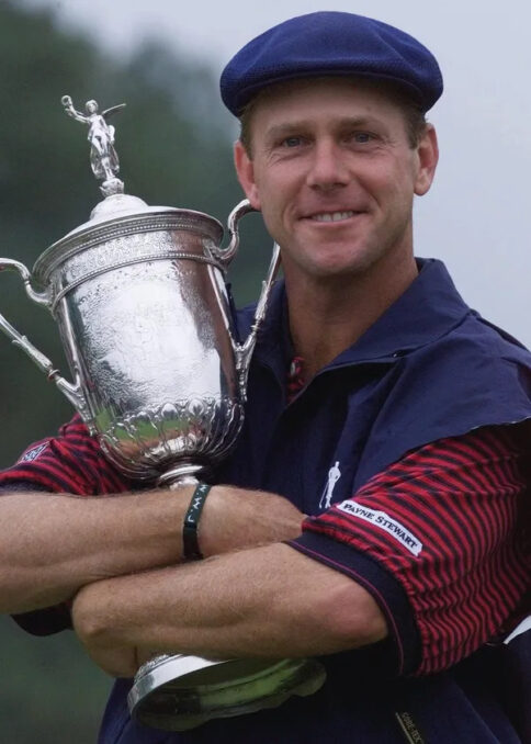 Payne Stewart after Winning the U.S Open Golf Championship