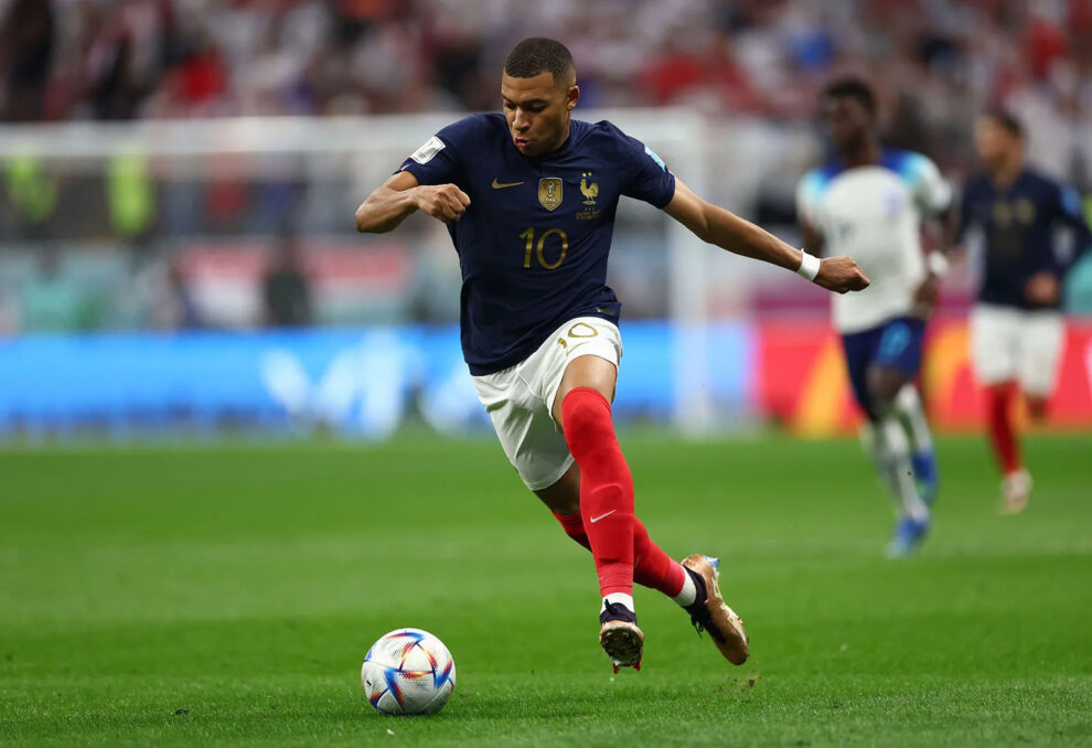 Kylian Mbappe at the 2022 Fifa World Cup