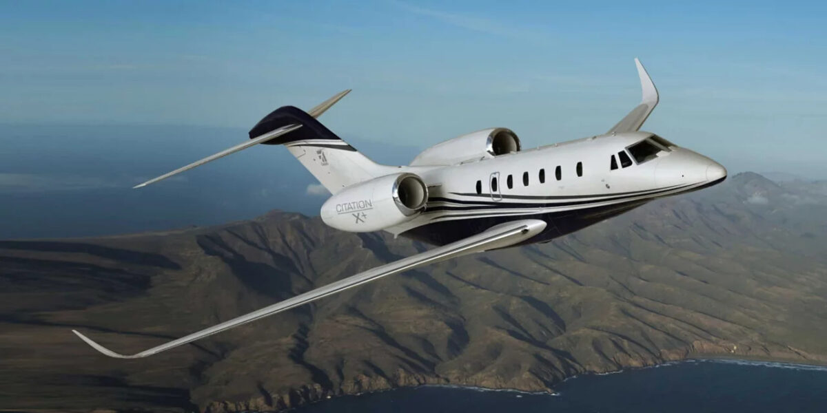 An Image of the Cessna Citation Jet. Pic: Honeywell