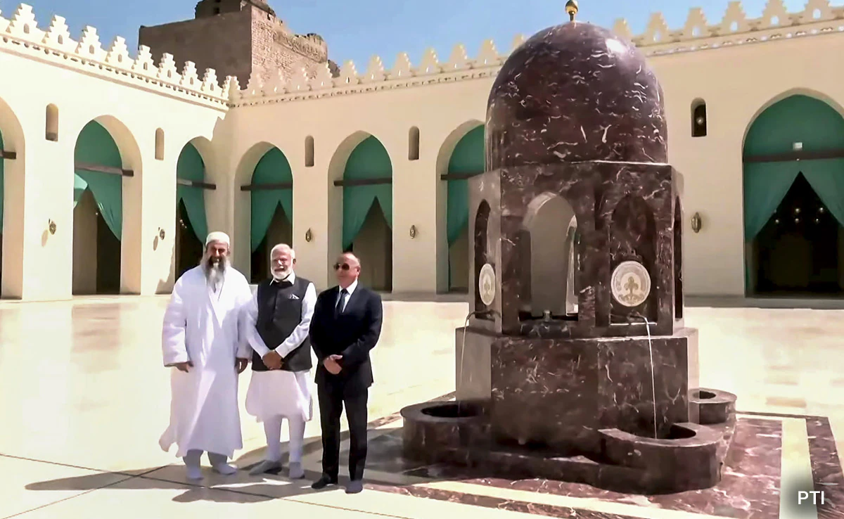 India PM visits Egypt