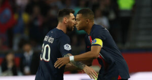 Messi and Mbappe