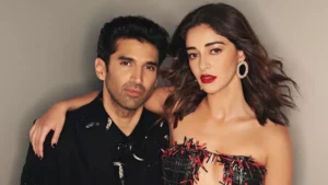 Aditya Roy Kapur and Ananya Panday at Manish Malhotra's Fashion Week