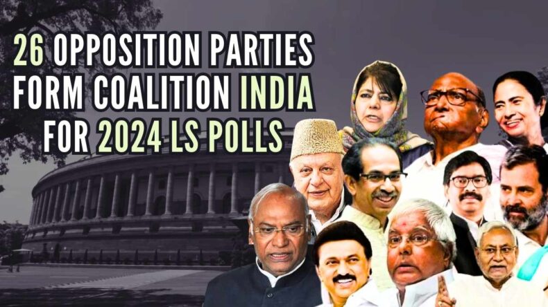 Opposition Alliance ‘INDIA’, forms tagline, ‘Jeetega Bharat’ - Asiana Times