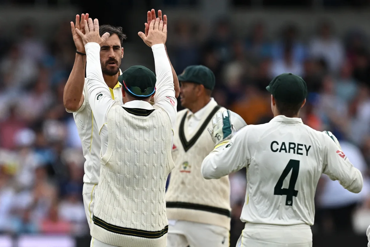 Mitchell Starc took 5wickets in the second innings and tried his best to turn the match in Australian favour