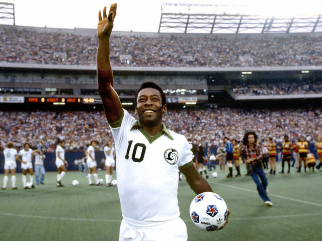 Pele played in America
