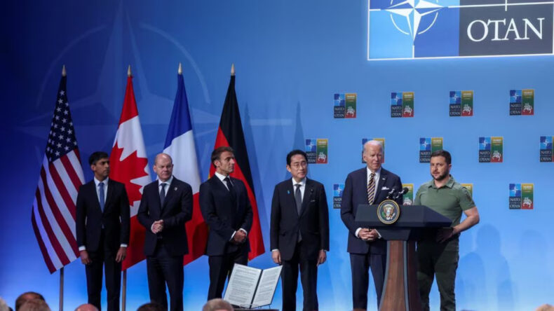 In message to Russia, G7 unveils security pledge for Ukraine - Asiana Times