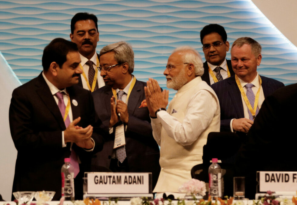 Mr. Gautam Adani with Mr. Narendra Modi