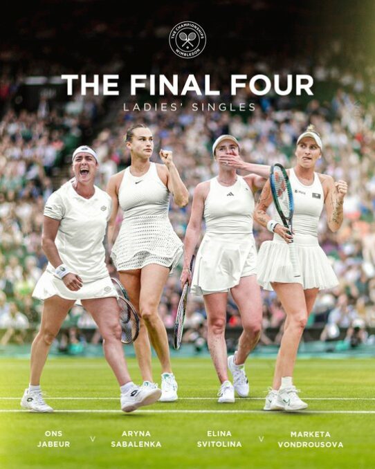 Women’s Singles Final Four