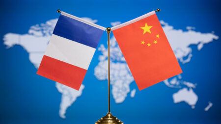 China and France Flag