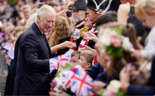 Photo Source: The Telegrapgh; King Charles and his Queen Consort Camilla met members of the public outside Hillsborough Castle last year