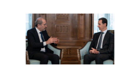 Syrian President & Jordan's Prime Minister discuss ways to combat drug smuggling and other humanitarian aid for stability in the region.