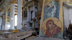 Russian Strikes Devastate Historic Ukrainian Cathedral - Asiana Times