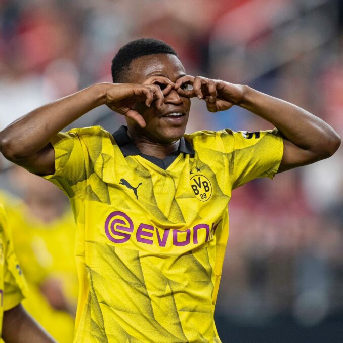 Borussia Dortmund player Youssoufa Moukoko