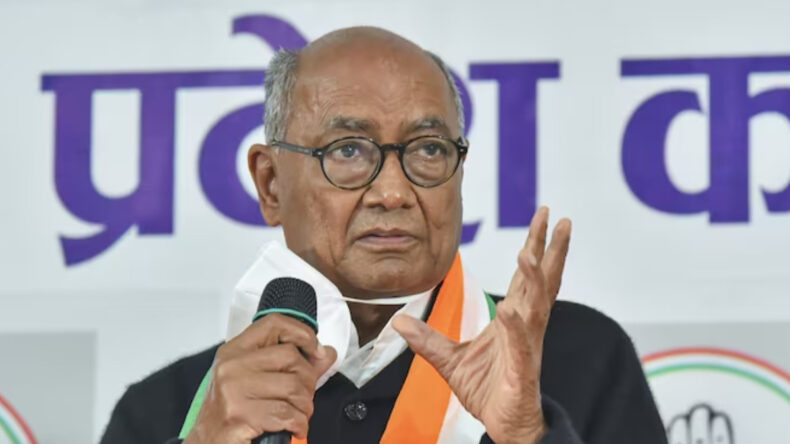 Digvijaya Singh Faces Police Case for Controversial ex-RSS Chief Poster - Asiana Times